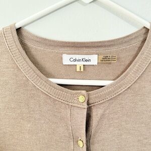 Calvin Klein Button-Up Cardigan